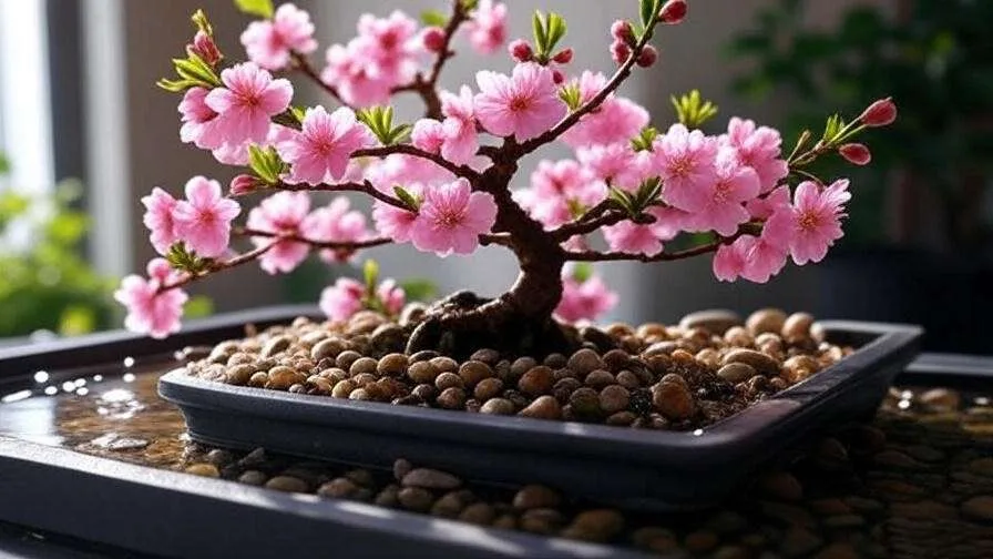 BonsaiMaster Cherry Blossom Bonsai seeds image 2