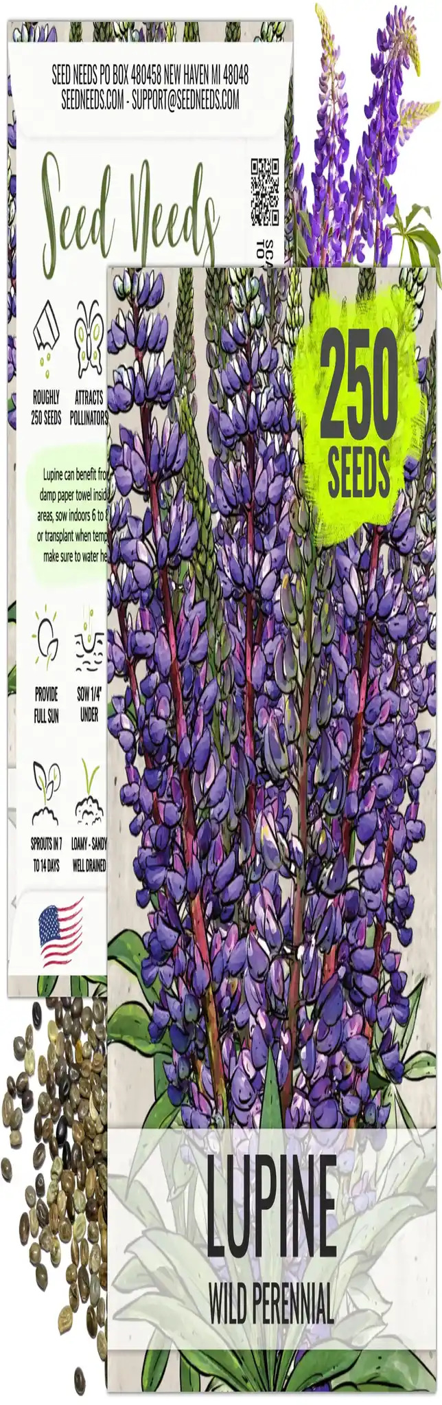 PrimaSeed Lupine seeds image 2